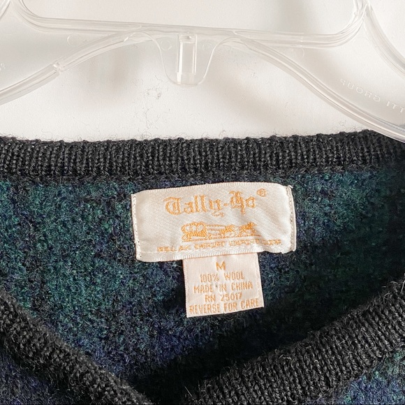 Tally-ho plaid coat - Picture 4 of 4